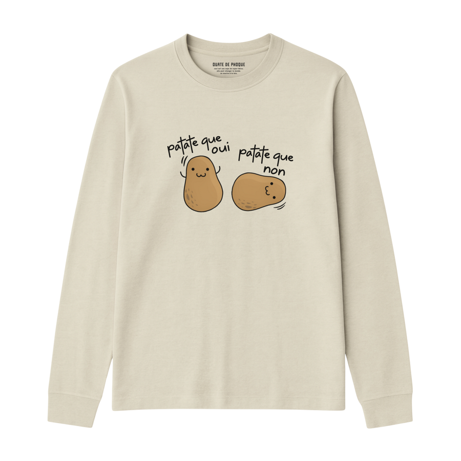 Longsleeve Patate Que Oui