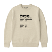 Sweatshirt Valeurs Nutritives