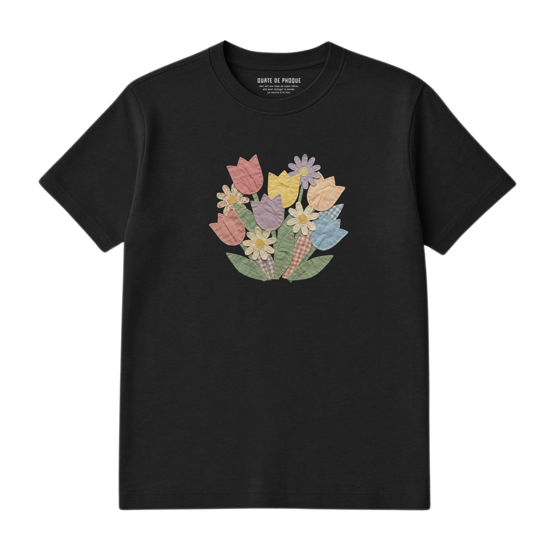 T-Shirt Tulipes Patch