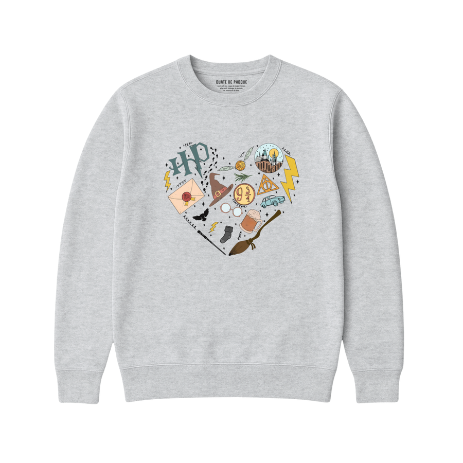 Sweatshirt Coeur Potter - Enfant
