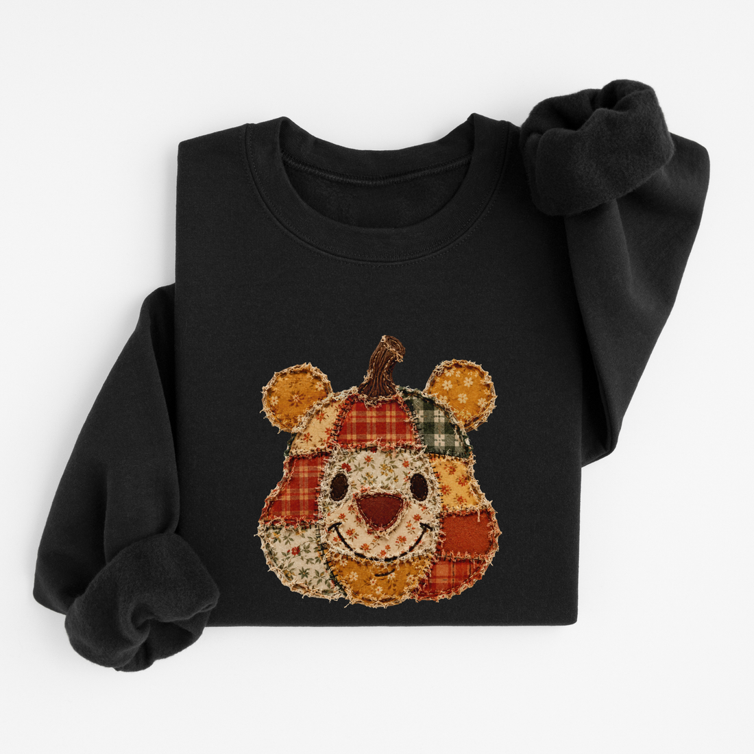 Sweatshirt Pooh Effet Patch