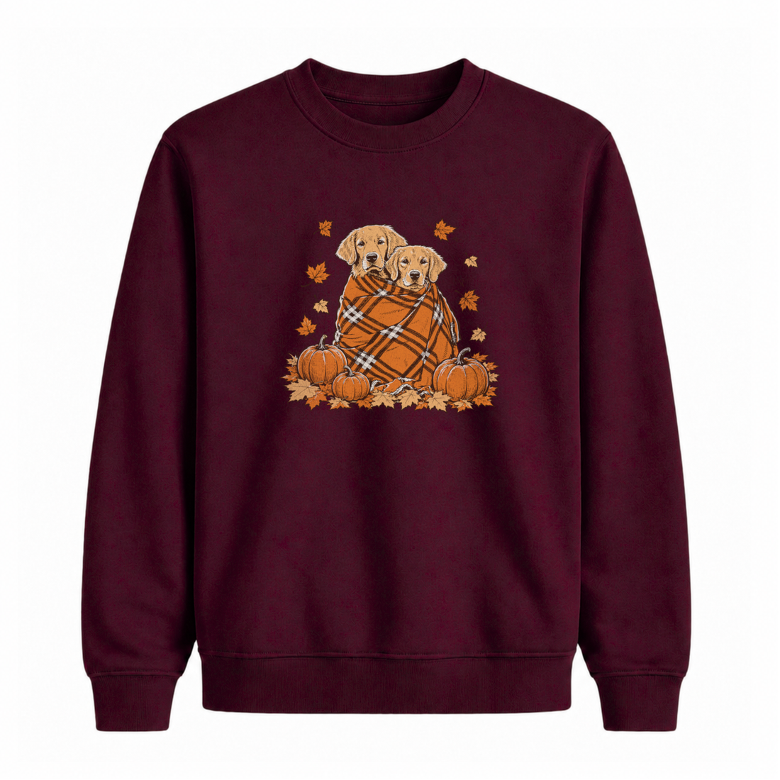 Sweatshirt Chiens Automne