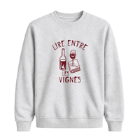 Sweatshirt Lire Entre Les Vignes