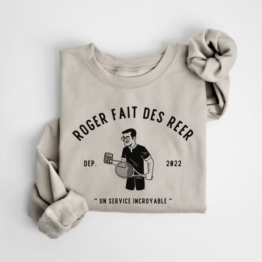 SWEATSHIRT ROGER FAIT DES REER