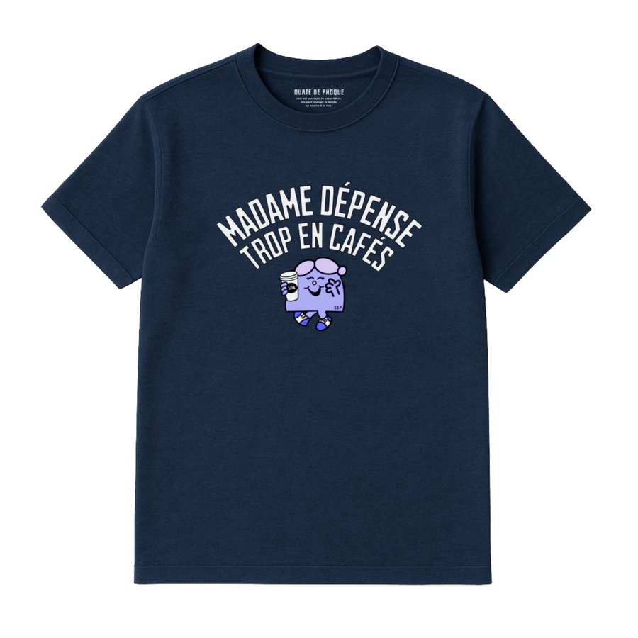 T-Shirt Madame Cafés