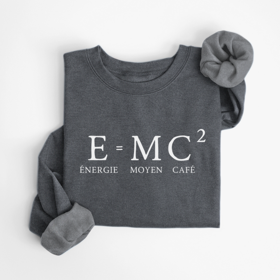 SWEATSHIRT E=MC2