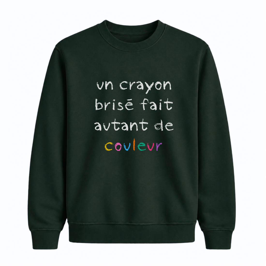 Sweatshirt Crayon Brisé