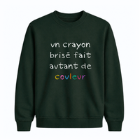 Sweatshirt Crayon Brisé