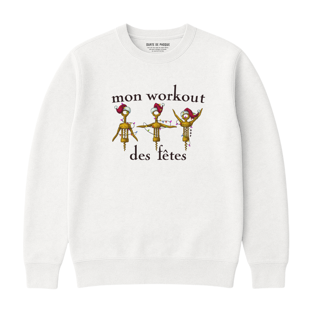 Sweatshirt Workout Des Fêtes