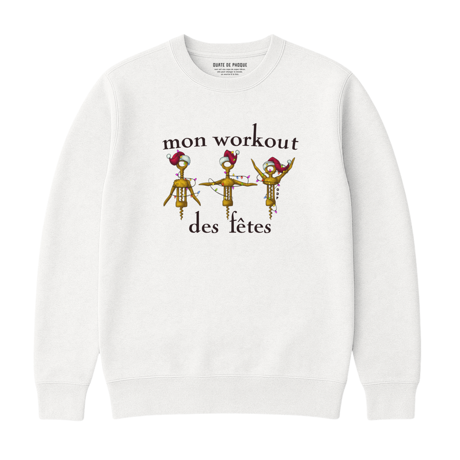 Sweatshirt Workout Des Fêtes