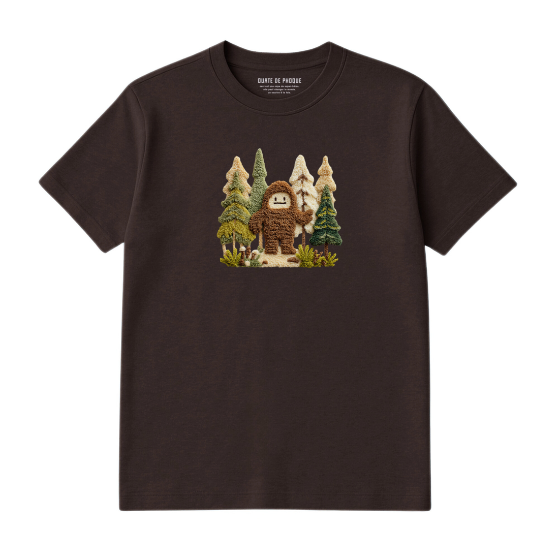 T-Shirt Sasquatch Effet Patch