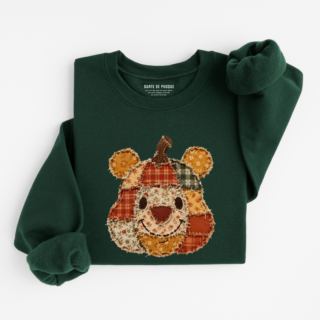 Sweatshirt Pooh Effet Patch