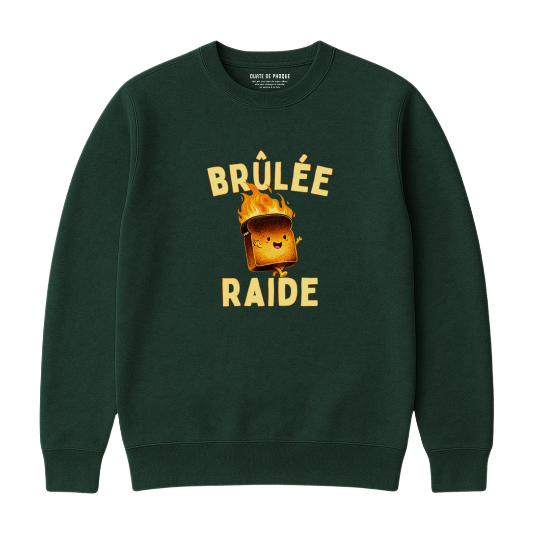 Sweatshirt Brûlée Raide