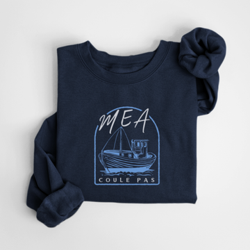 SWEATSHIRT MEA COULE PAS - MARINE