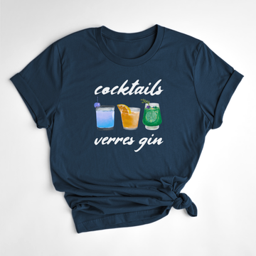 GIN GLASSES T-SHIRT