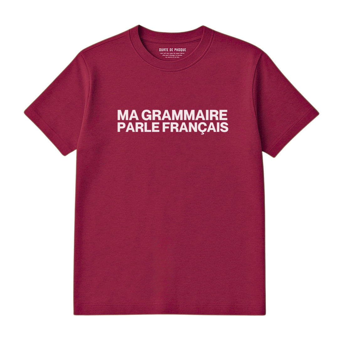 T-Shirt Grammaire