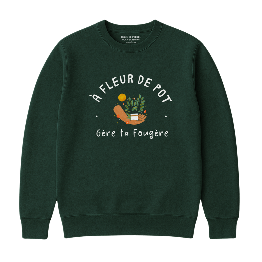 Sweatshirt Fleur De Pot