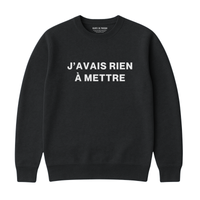 Sweatshirt Rien À Mettre