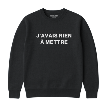 Sweatshirt Rien À Mettre