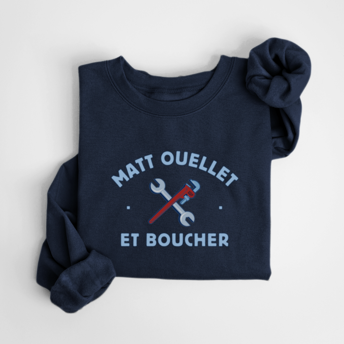 SWEATSHIRT MATT OUELLET - MARINE