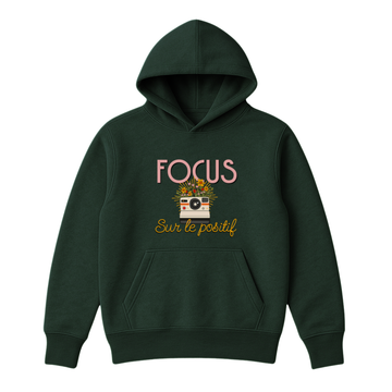Hoodie Focus Sur Le Positif