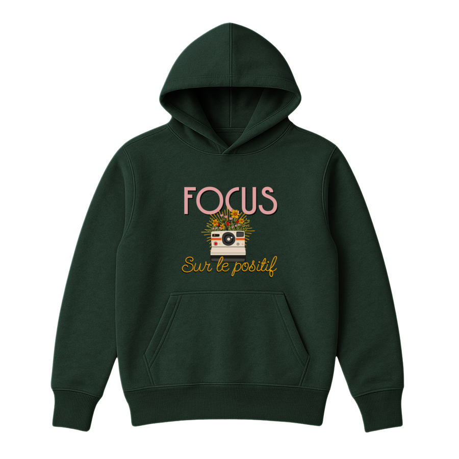 Hoodie Focus Sur Le Positif