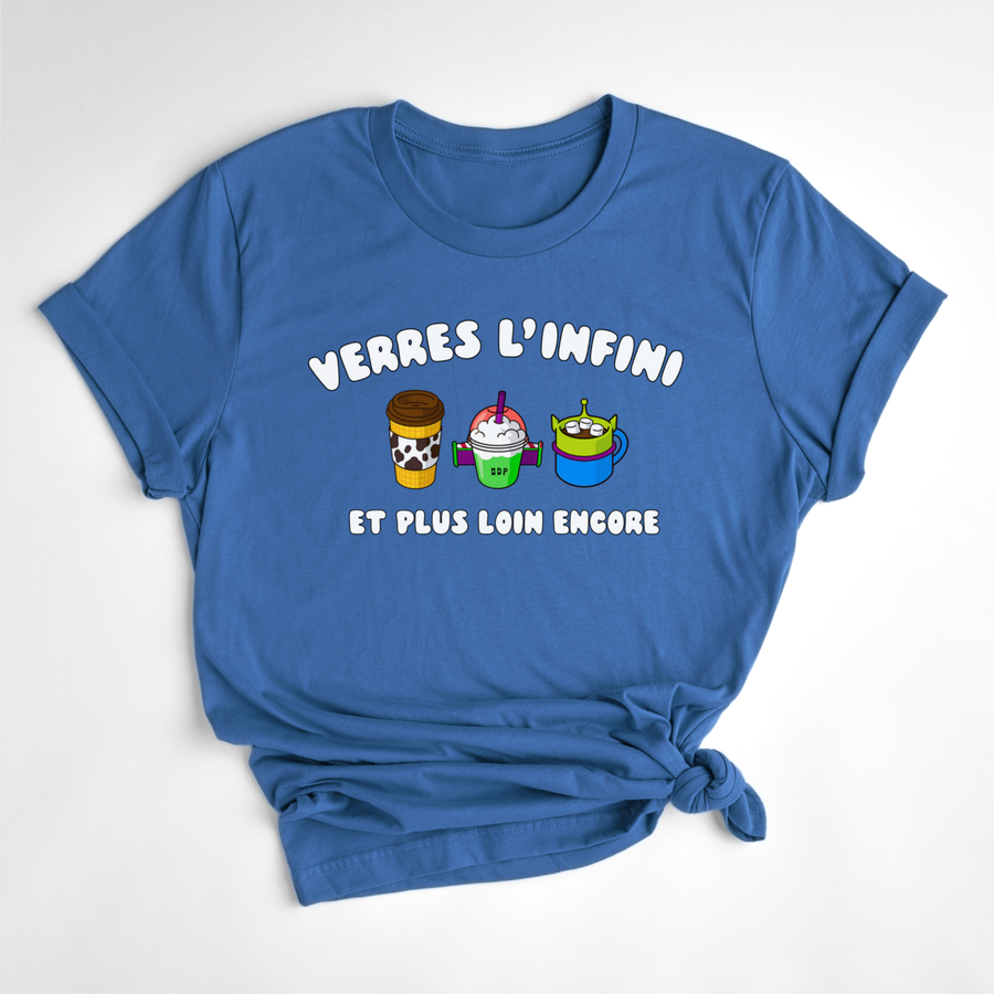 T-SHIRT VERRES L'INFINI