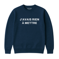 Sweatshirt Rien À Mettre
