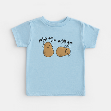 T-SHIRT PATATE QUE OUI - ENFANT