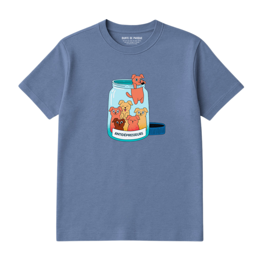 T-Shirt Antidépresseurs Chien