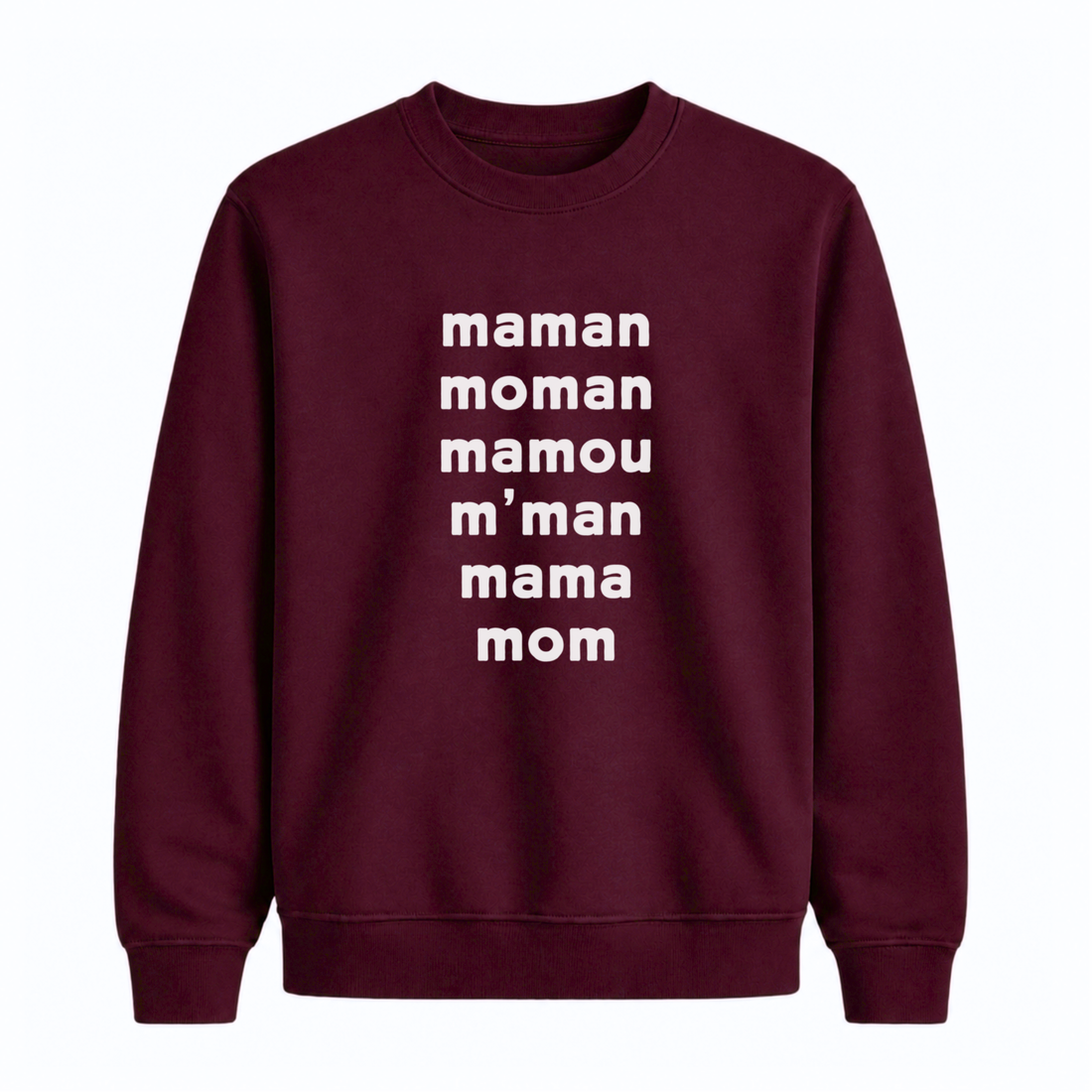 Sweatshirt Maman Moman