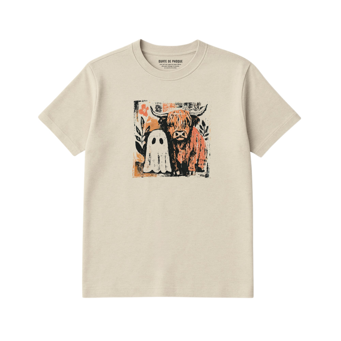 T-Shirt Vache Fantôme - Enfant
