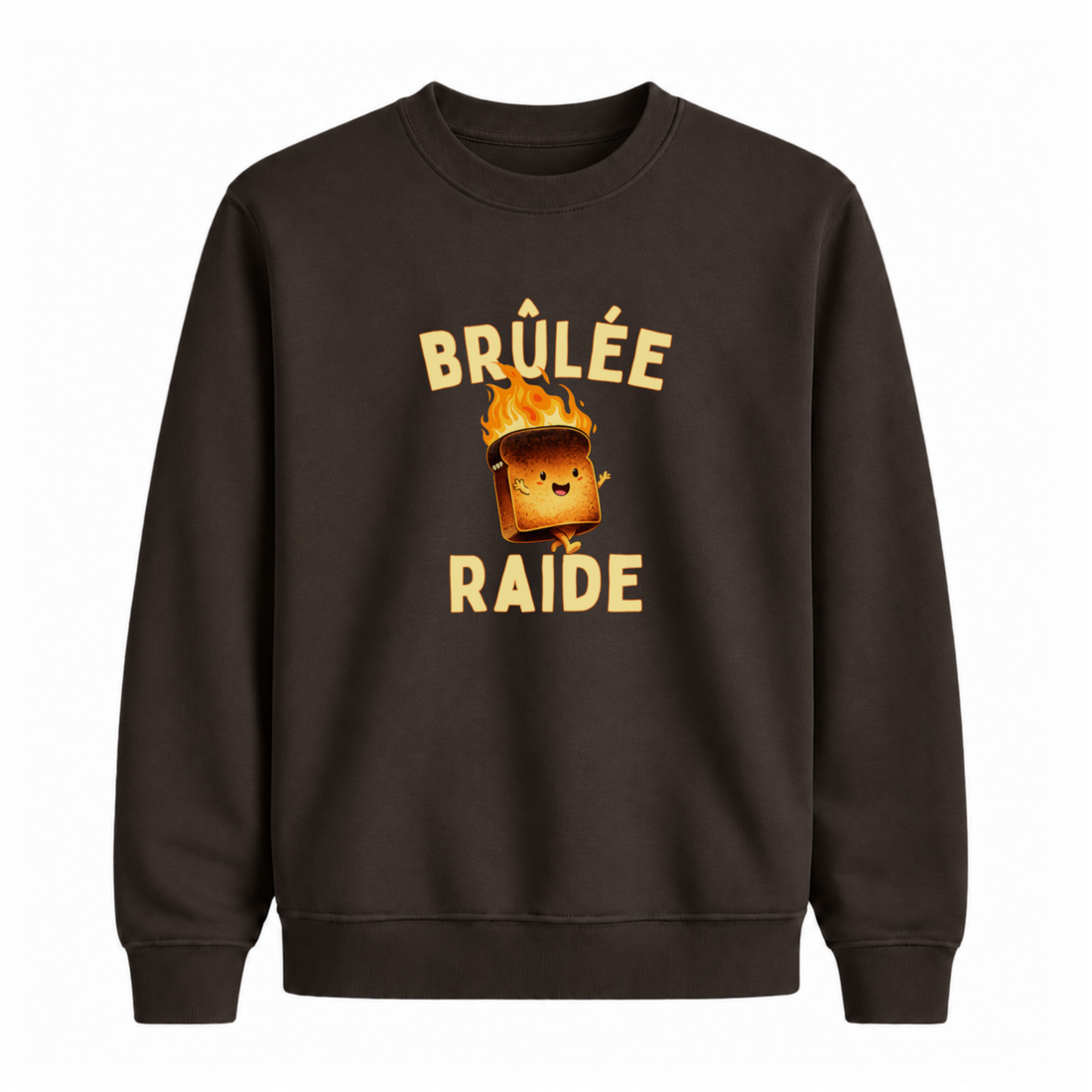 Sweatshirt Brûlée Raide