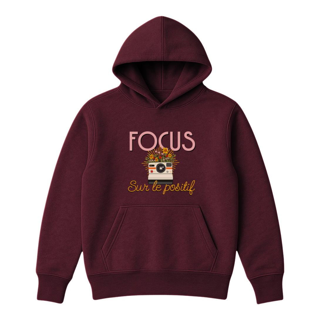 Hoodie Focus Sur Le Positif