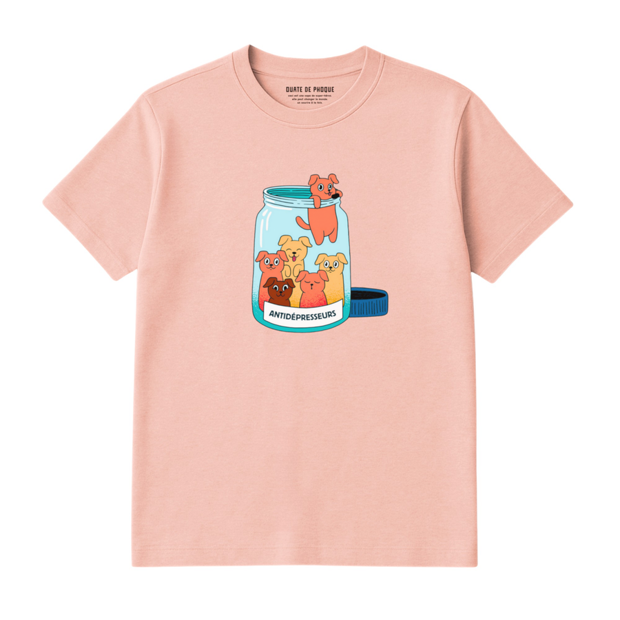 T-Shirt Antidépresseurs Chien