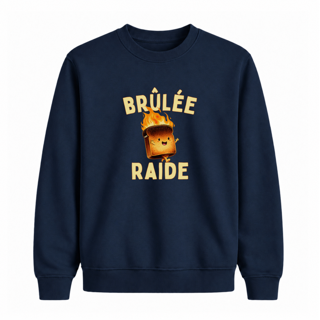 Sweatshirt Brûlée Raide