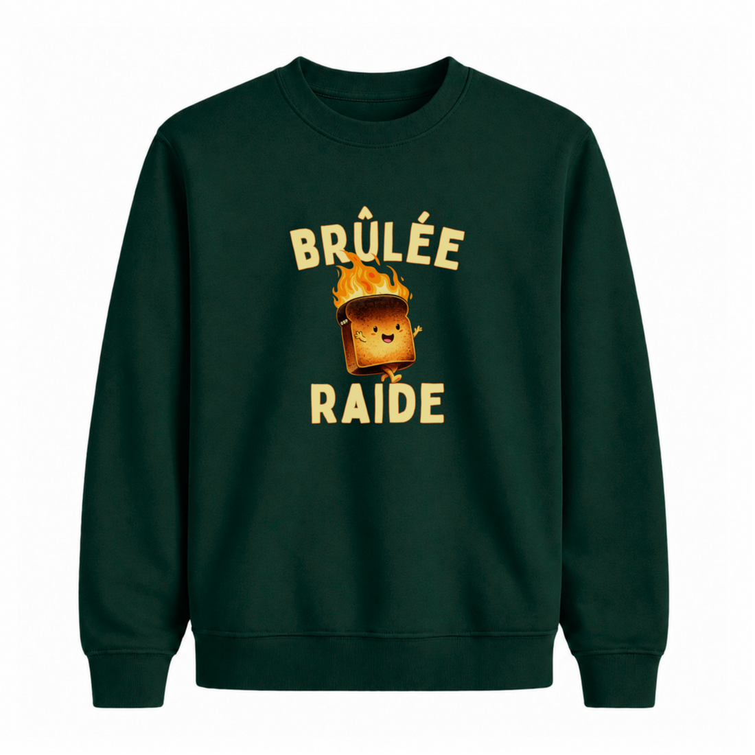 Sweatshirt Brûlée Raide