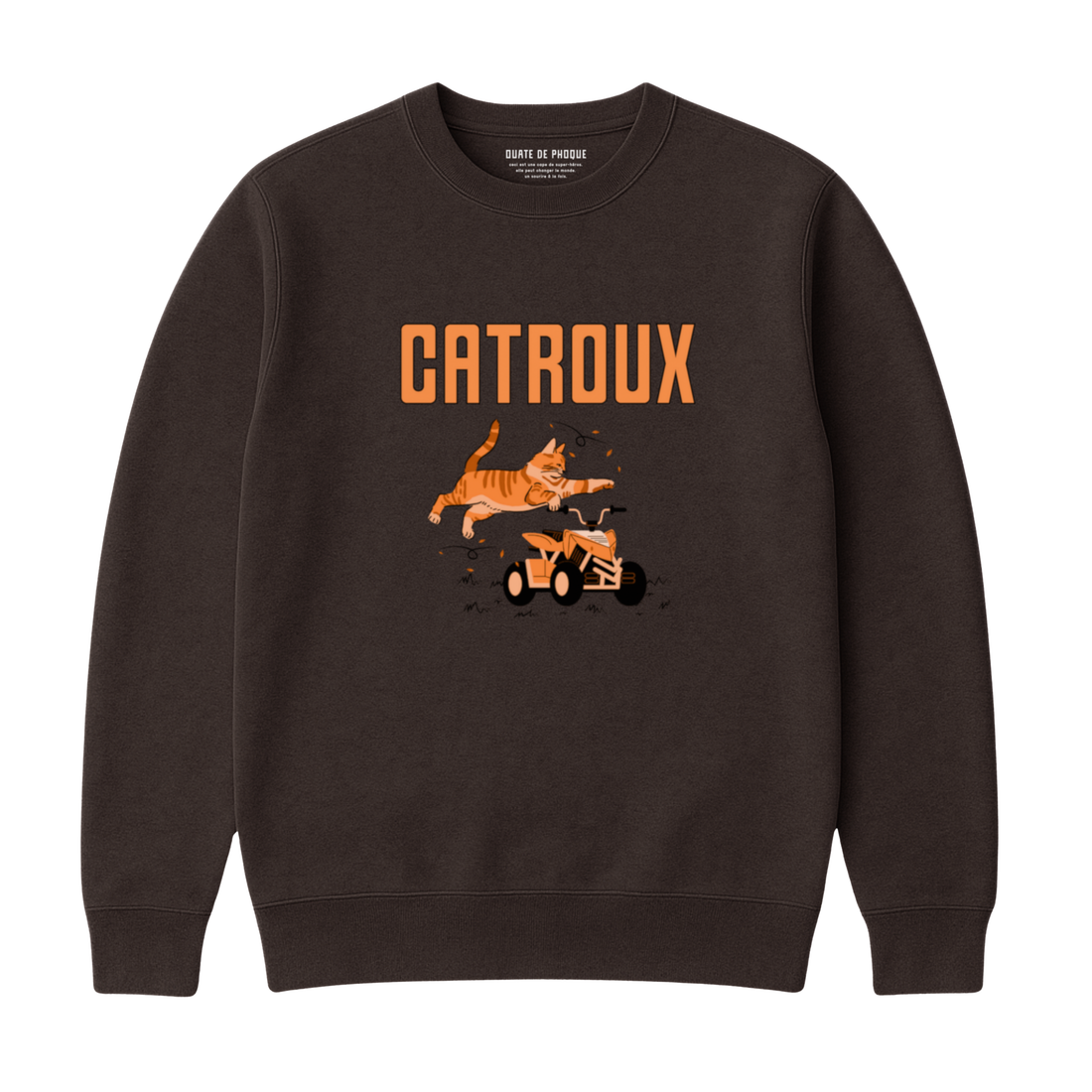 Sweatshirt Cat Roux