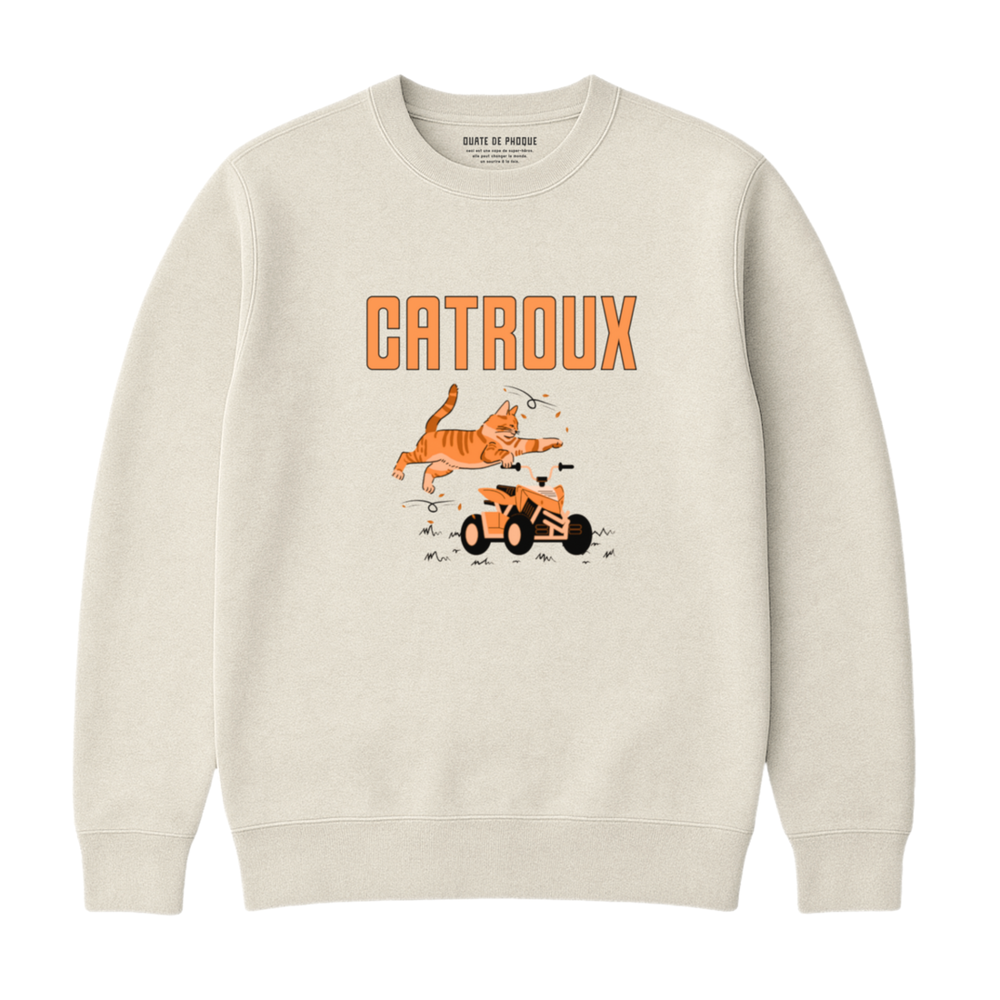 Sweatshirt Cat Roux