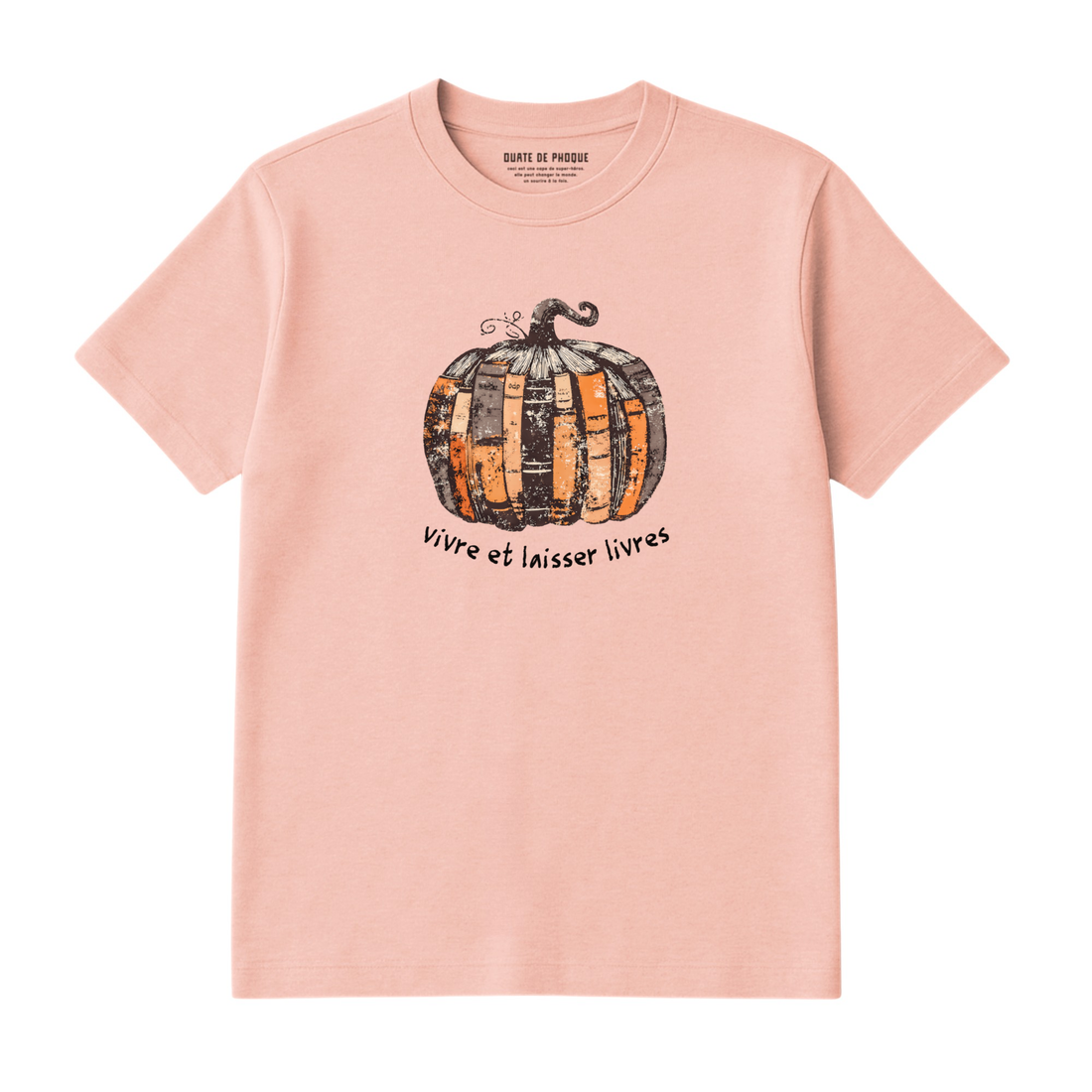 T-Shirt Vivre Laisser Livres