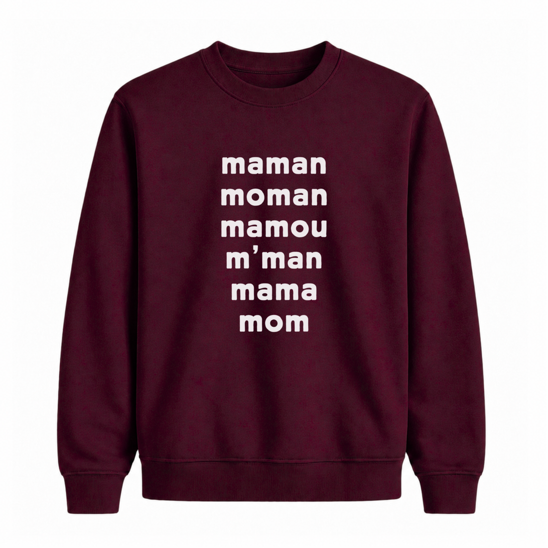 Sweatshirt Maman Moman