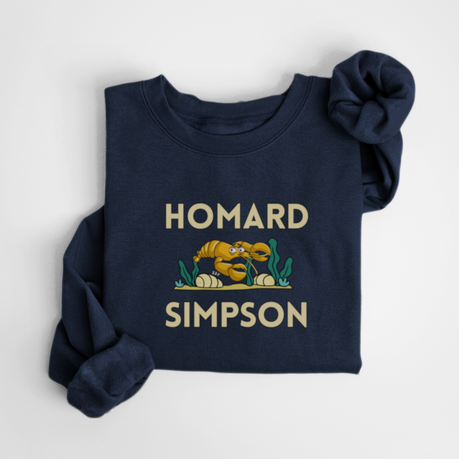 SWEATSHIRT HOMARD SIMPSON - MARINE