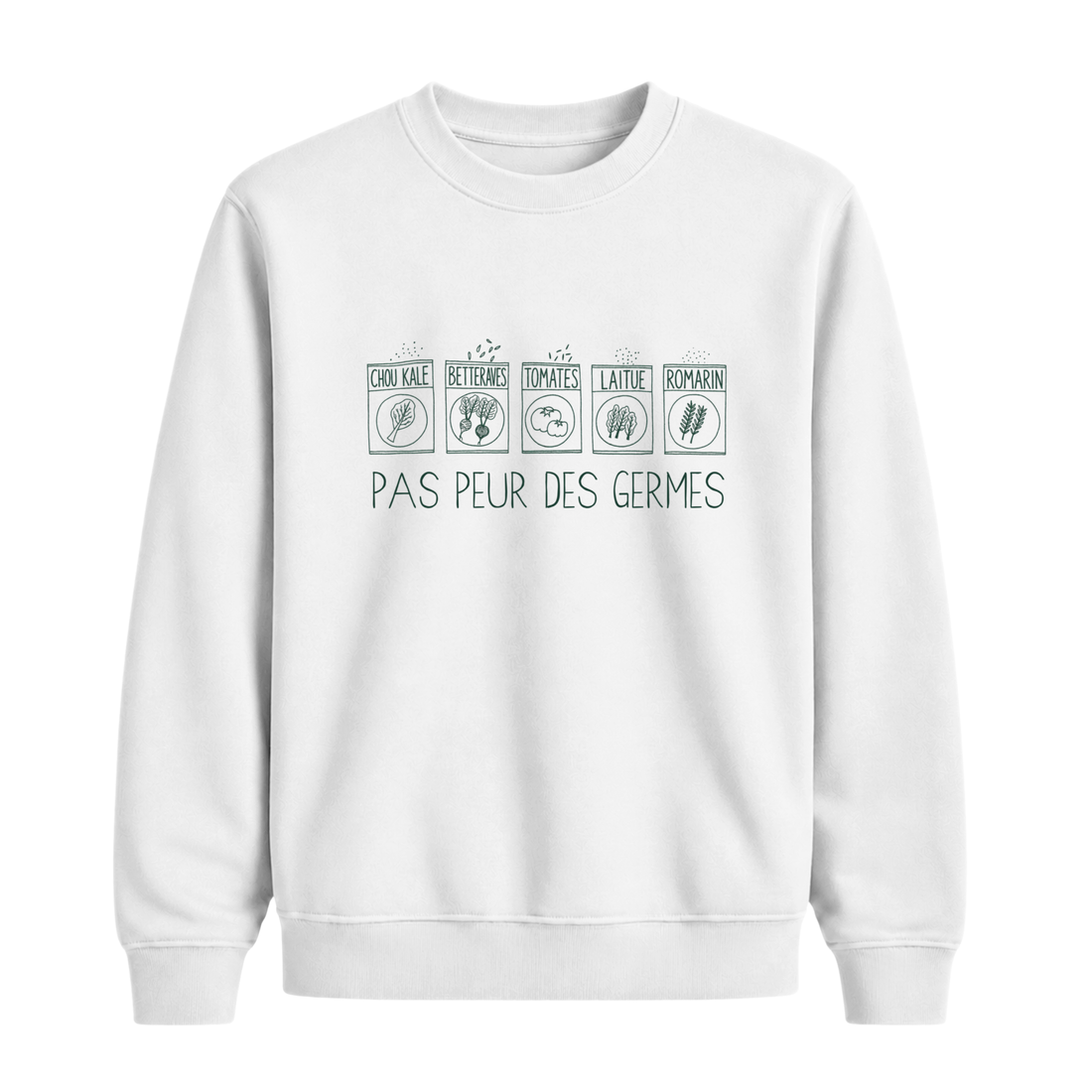 Sweatshirt Pas Peur Des Germes