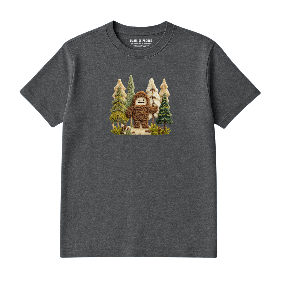T-Shirt Sasquatch Effet Patch