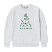 Sweatshirt Chatpin De Noël