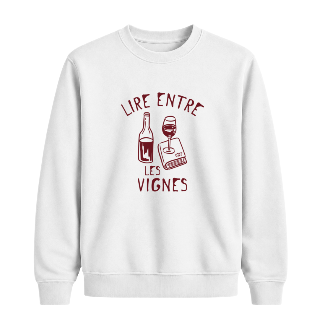 Sweatshirt Lire Entre Les Vignes