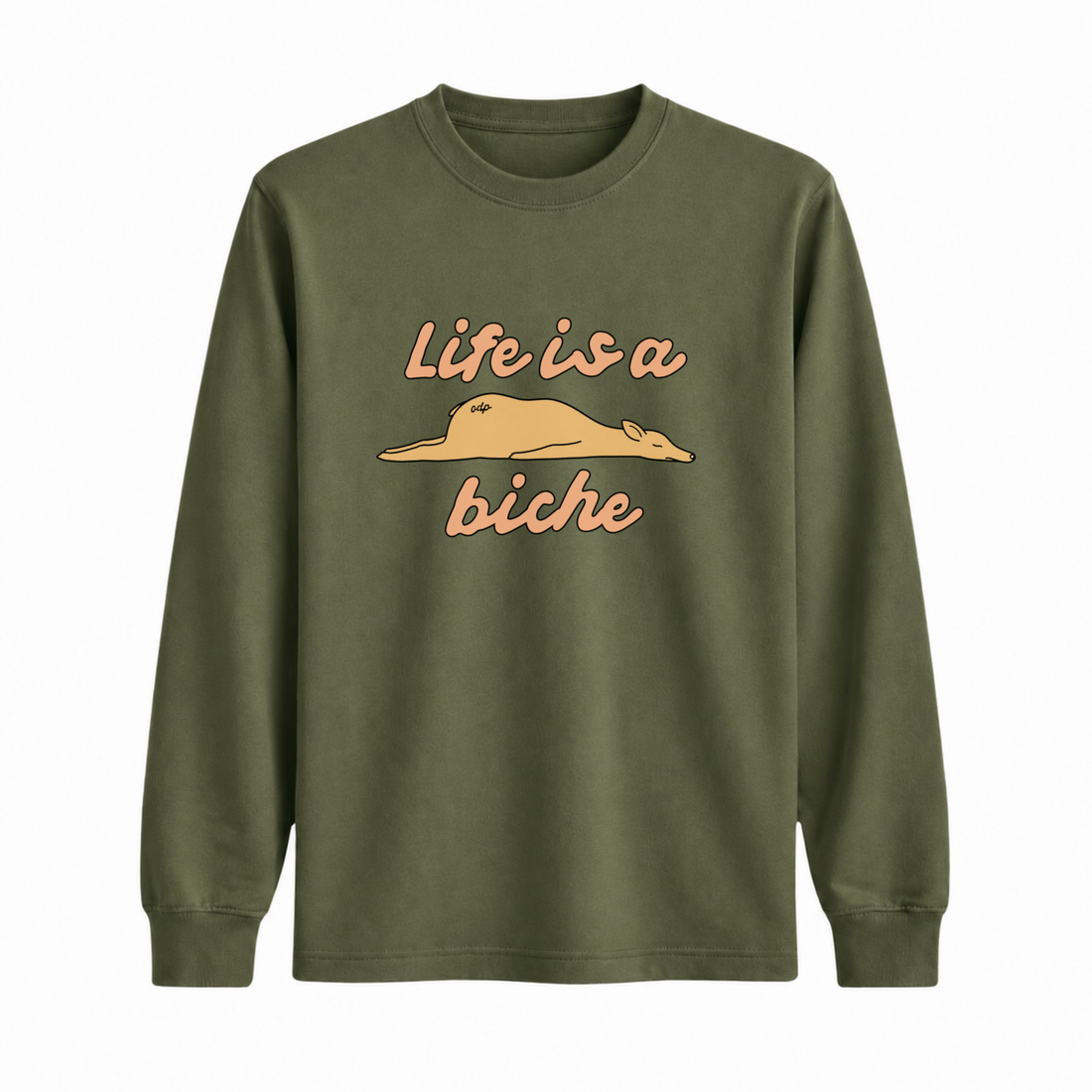Longsleeve Life Is A Biche