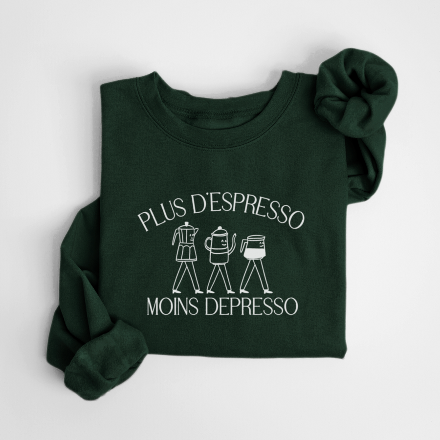 SWEATSHIRT PLUS D'ESPRESSO - FORÊT