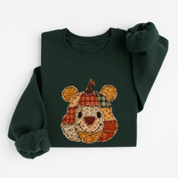 Sweatshirt Pooh Effet Patch