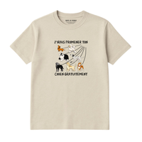T-Shirt Promener Ton Chien